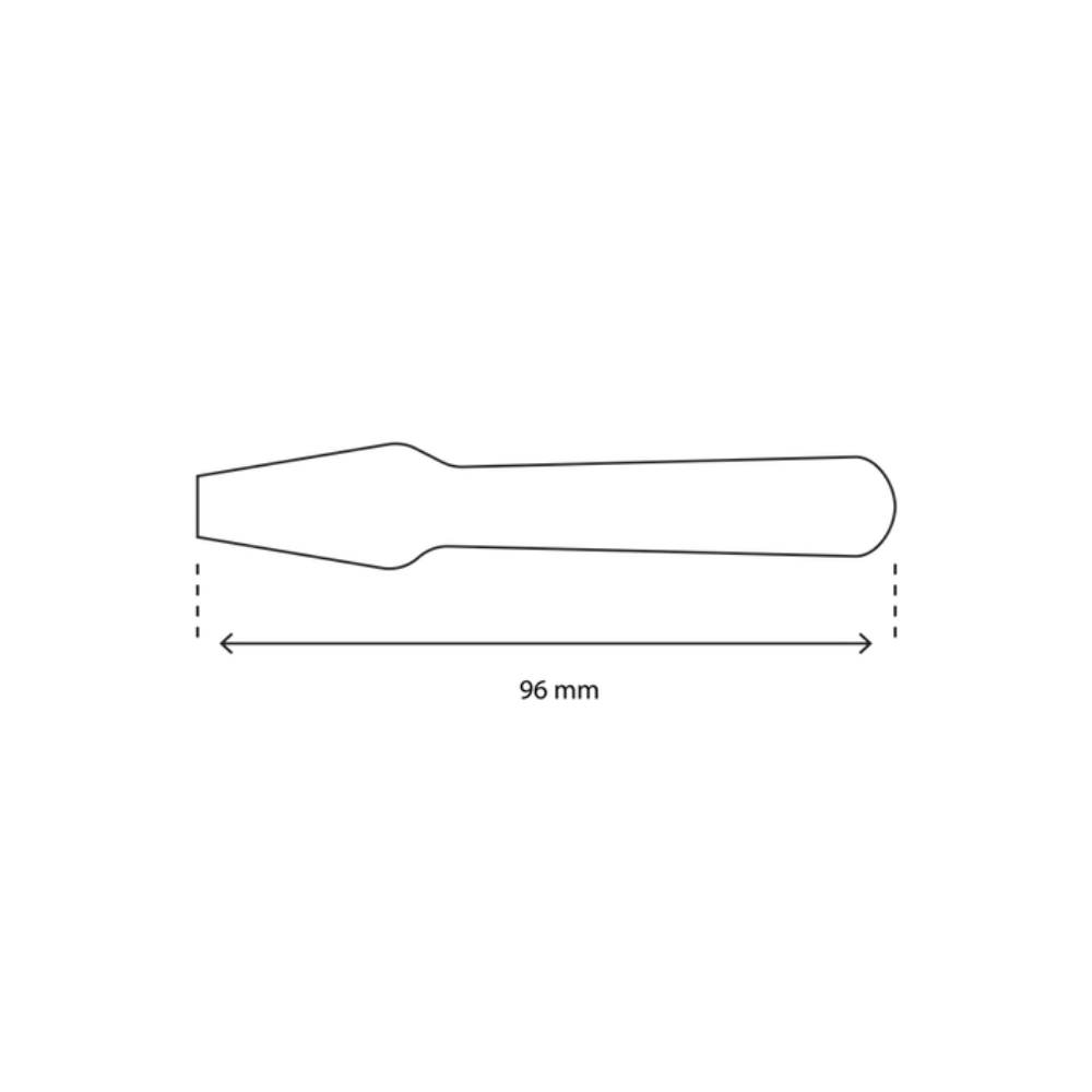 FSC Holz-Eisspatel, 96 mm – nachhaltiger Einwegspatel für Eis & Desserts, ideal für To-Go