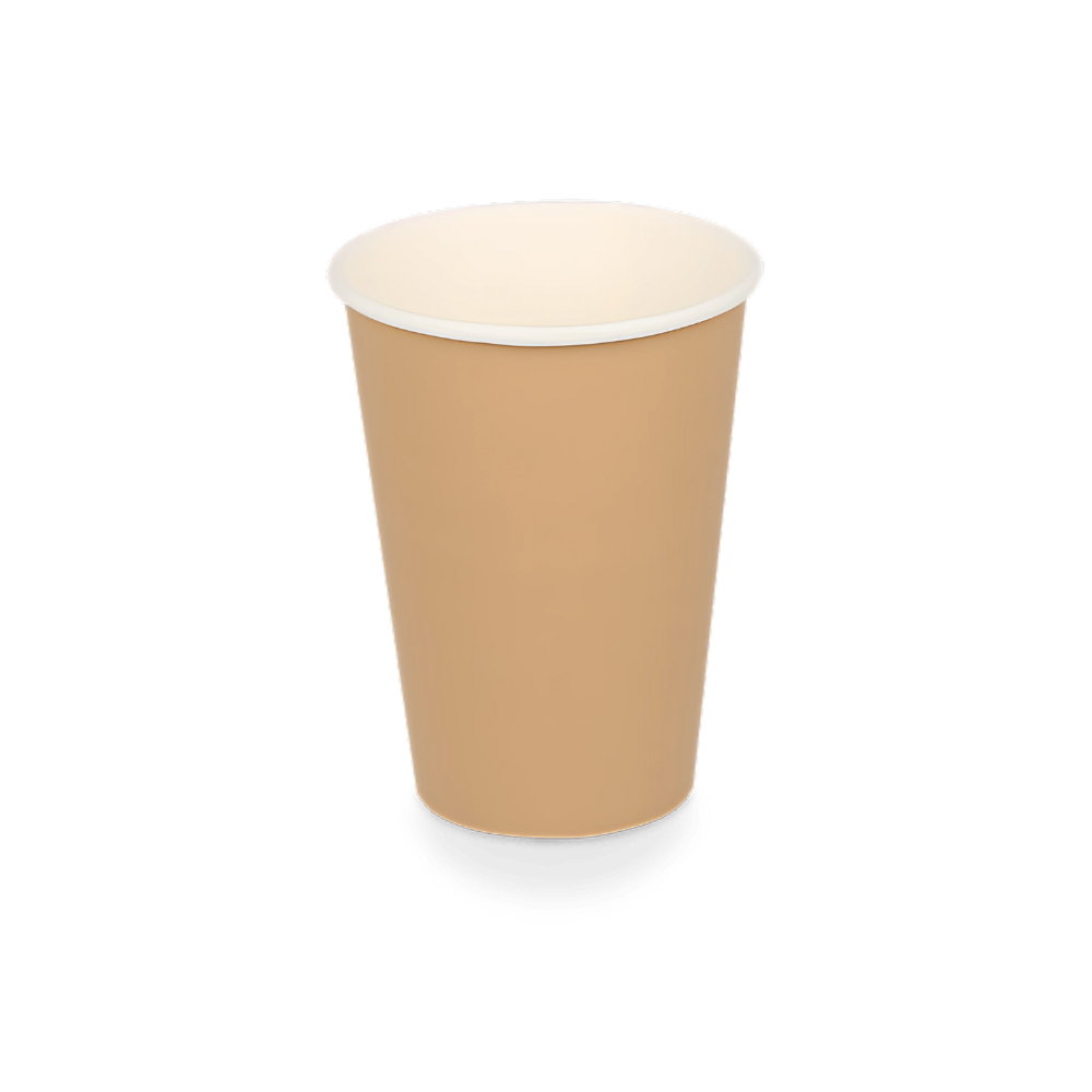 Kraftbrauner Pappbecher 150 ml Ø 70 mm – recycelbar, lebensmittelsicher & auslaufsicher, ideal für Kaffee und Events