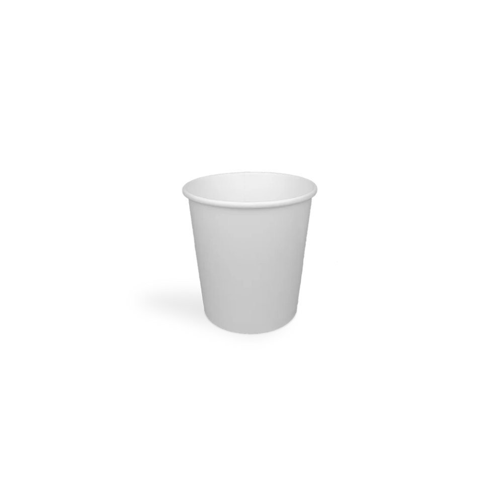 Papp-Suppenbecher, 450ml, Ø98mm, Weiß, BIO