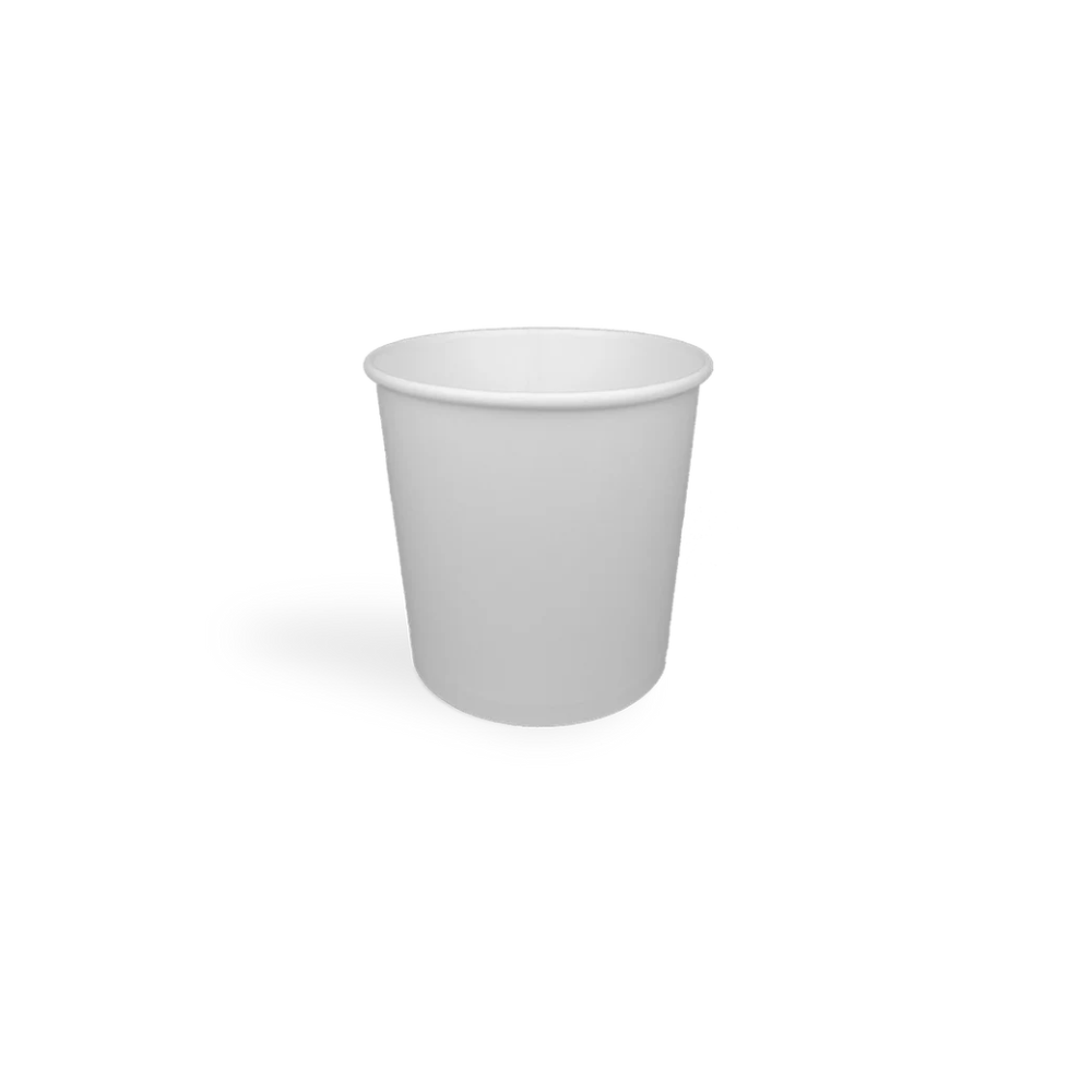 Papp-Suppenbecher, 750ml, Ø118mm, Weiß, BIO