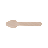 Einweg-Kaffeelöffel, 110mm, Holz, BIO, 100% FSC, Natur