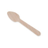 Einweg-Kaffeelöffel, 110mm, Holz, BIO, 100% FSC, Natur