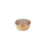 Deckel für 360ml-480ml, Ø118mm, Transparent, BIO