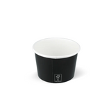 Eisbecher, schwarz, FSC, 240ml / 8oz
