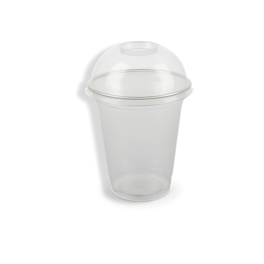Kunststoffbecher, 300ml, Ø95mm, APET, Transparent