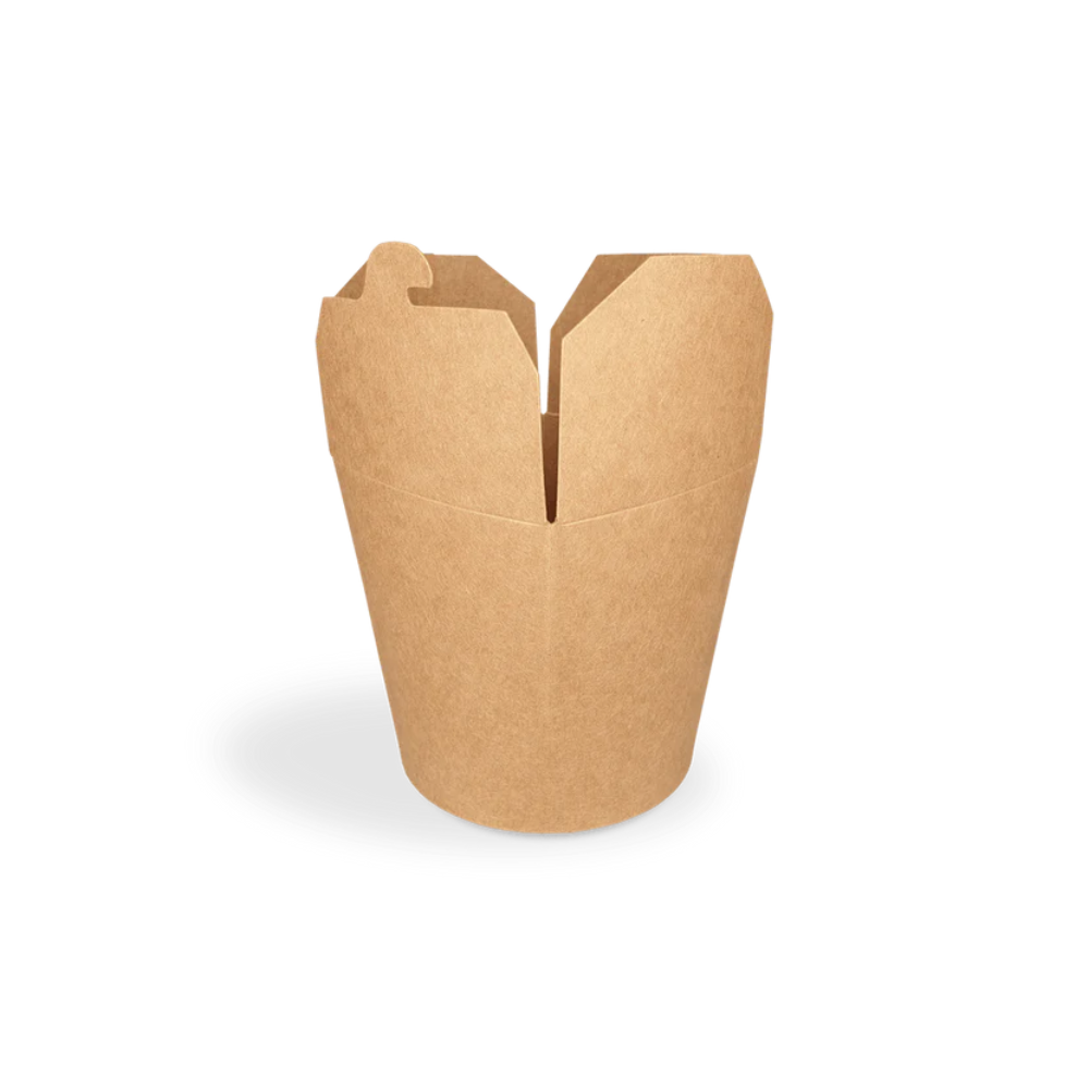 Papp-Nudelbox M, 750ml, Ø94mm, kraftbraun