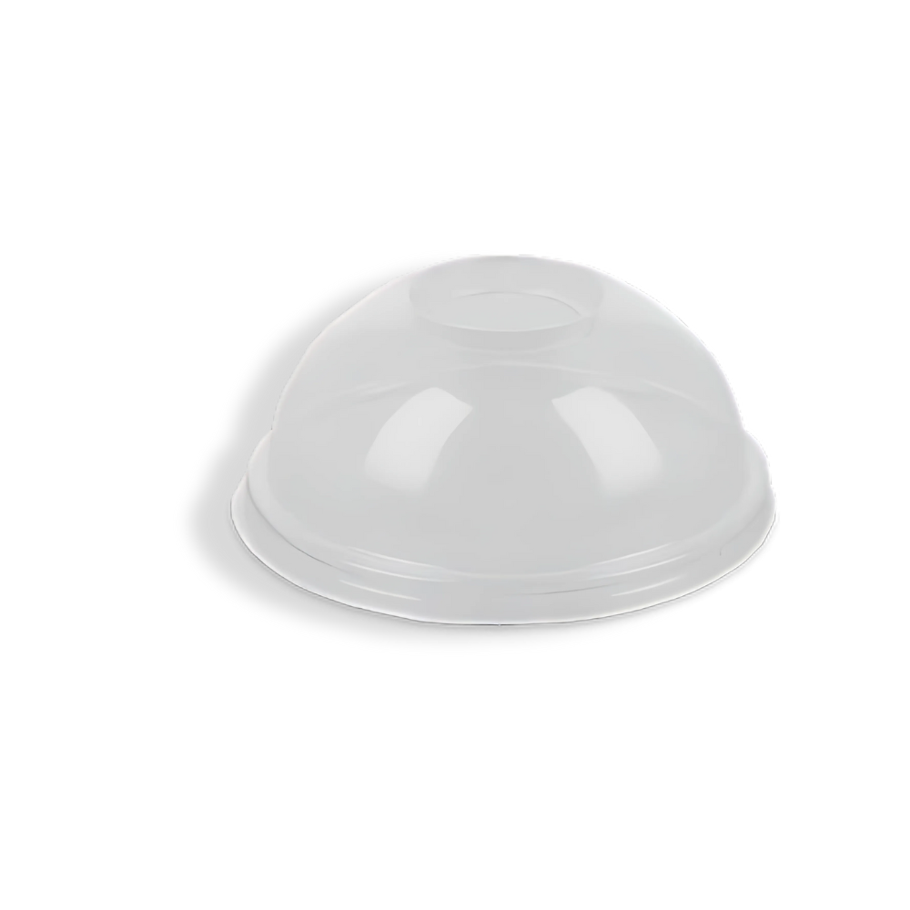 Deckel, mit Halmloch, Ø95mm, PET, Transparent