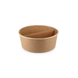 Papp-Teiler für Salatschalen mit, Ø184mm, Kraftbraun
