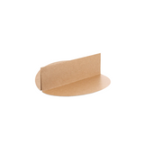 Papp-Teiler für Salatschalen mit, Ø184mm, Kraftbraun