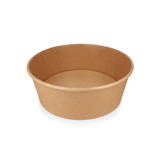 Papp-Salatschale, 1300ml,  Ø184mm, Kraftbraun