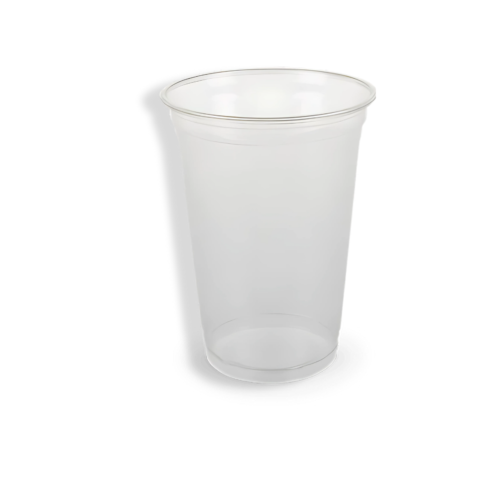 Kunststoffbecher, 400ml, Ø95mm, rPET, Transparent