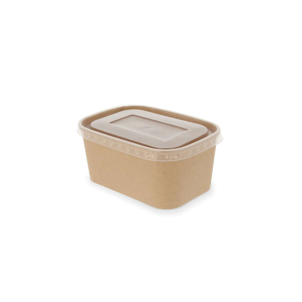 Papp-Mikrowellenschale, 1000ml, Kraftbraun, 300STK, Karton