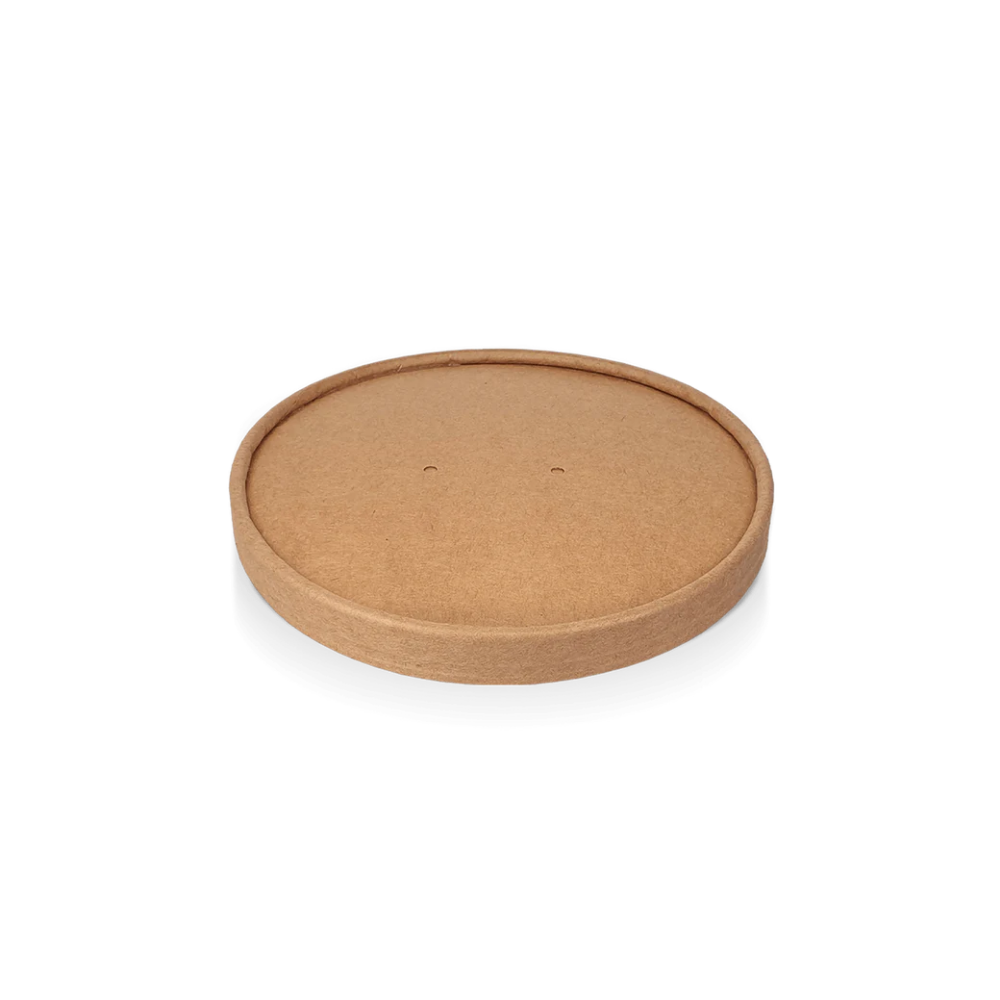Deckel für 900-1300ml, Ø184mm, Kraftbraun