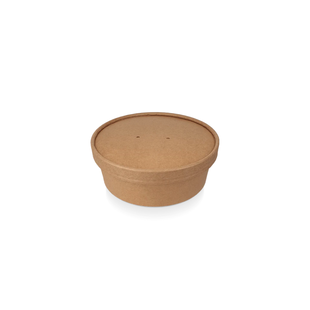 Deckel für 500ml-750ml-1000ml, Ø148mm, Kraftbraun