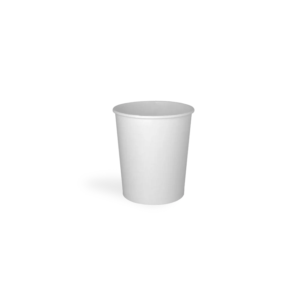 Papp-Suppenbecher, 1000ml, Ø118mm, Weiß, BIO
