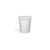 Papp-Suppenbecher, 1000ml, Ø118mm, Weiß, BIO