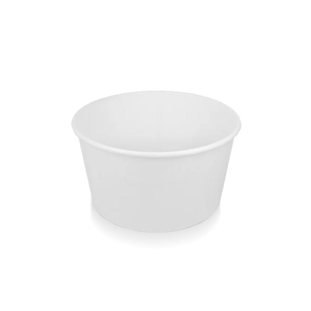 Papp-Salatschale, 1000ml,  Ø148mm, Weiß