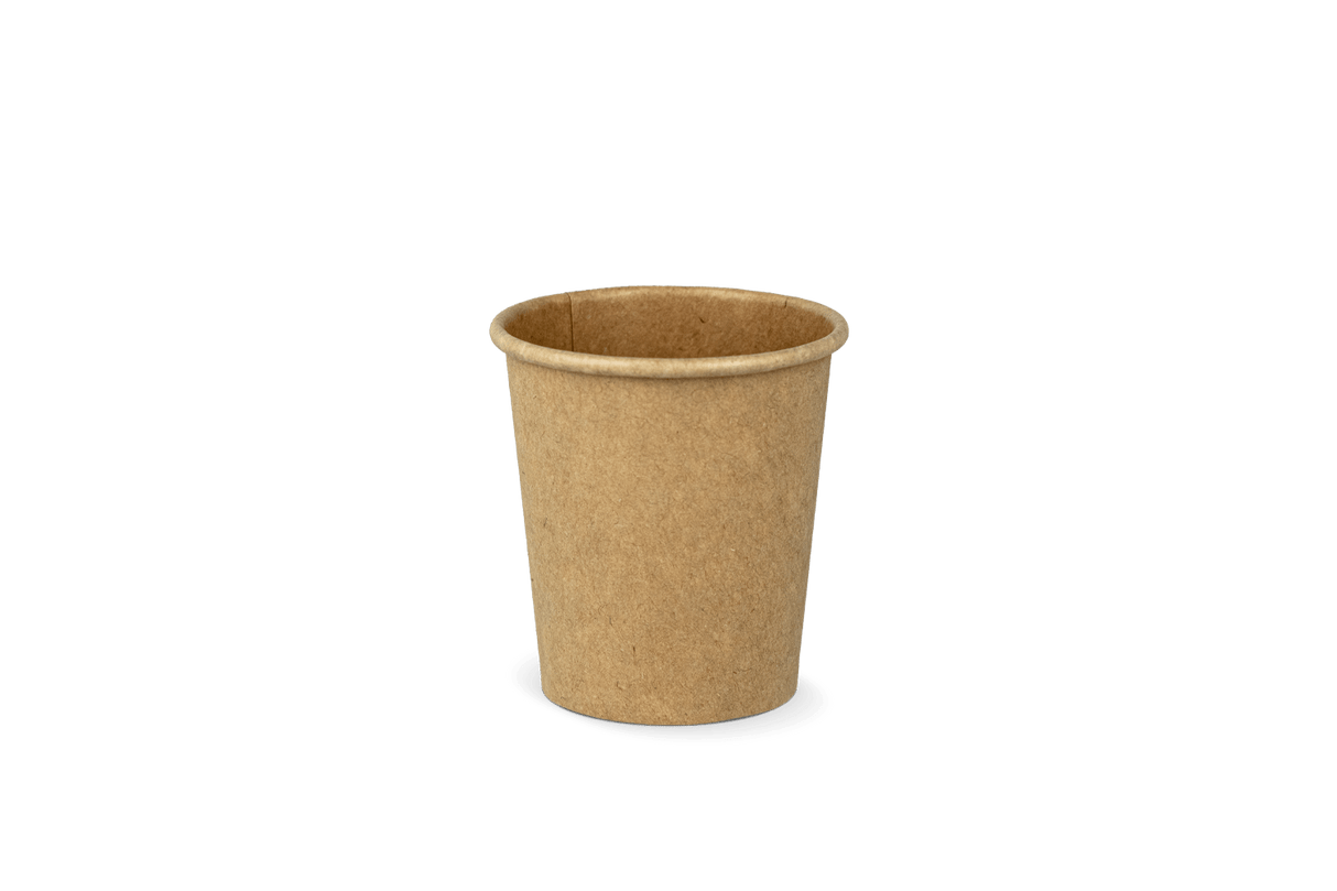 Papp-Saucenbecher, 120ml, Ø62mm, Kraftbraun