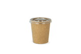 Papp-Saucenbecher, 120ml, Ø62mm, Kraftbraun
