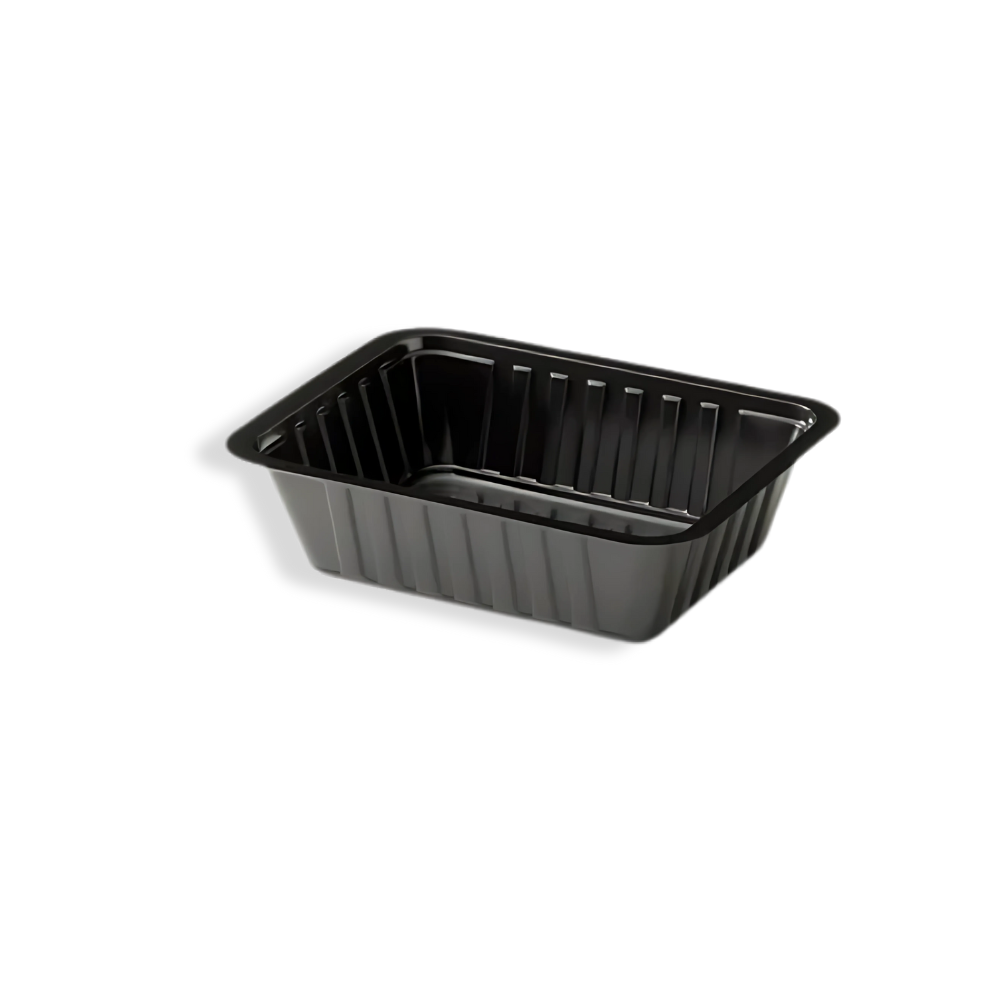 Snackschale, A7, 122x95x33mm, Kunststoff, Schwarz
