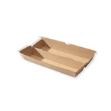 Papp-Baguette-Box, 300x65x80mm, Box A, BIO FSC®Mix, Kraftbraun