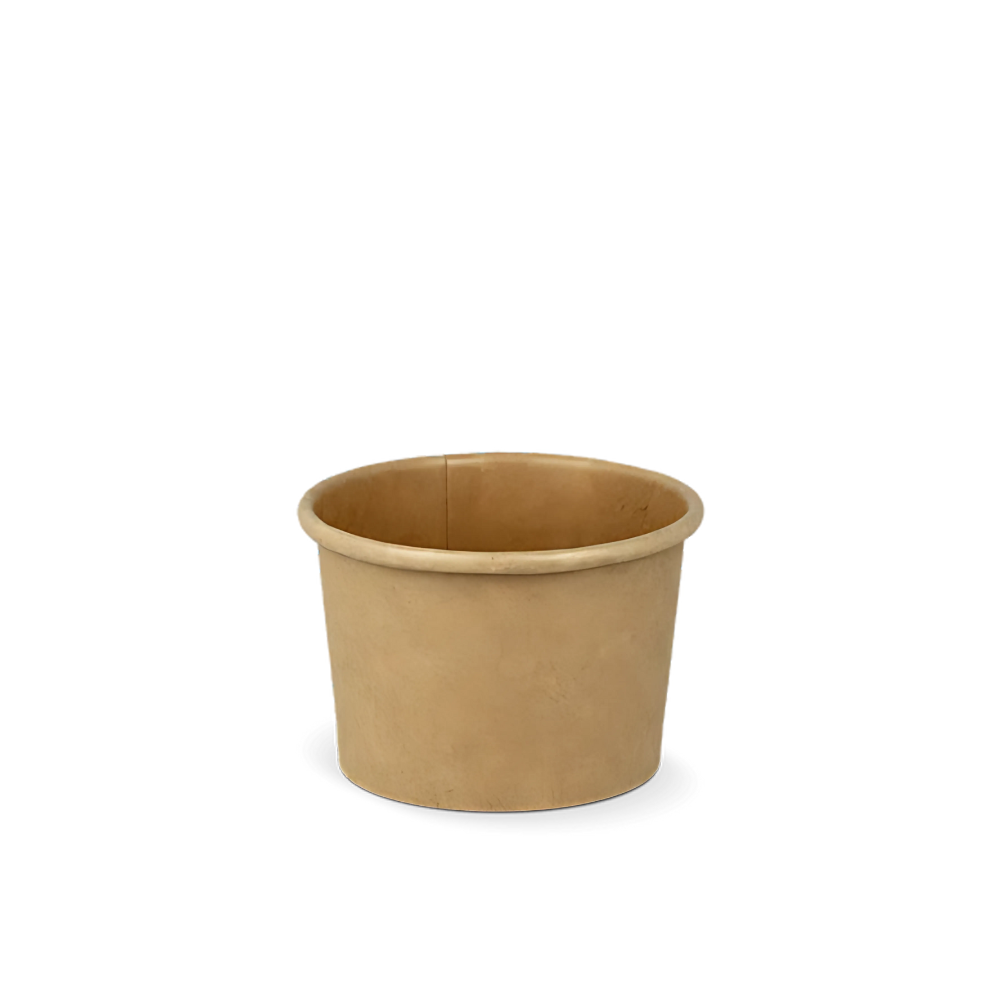 Papp-Saucenbecher, 30/45ml, Ø62mm, Kraftbraun