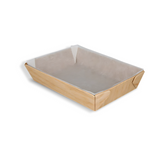 Snackschale, 144x100x35mm, Holz, Natur