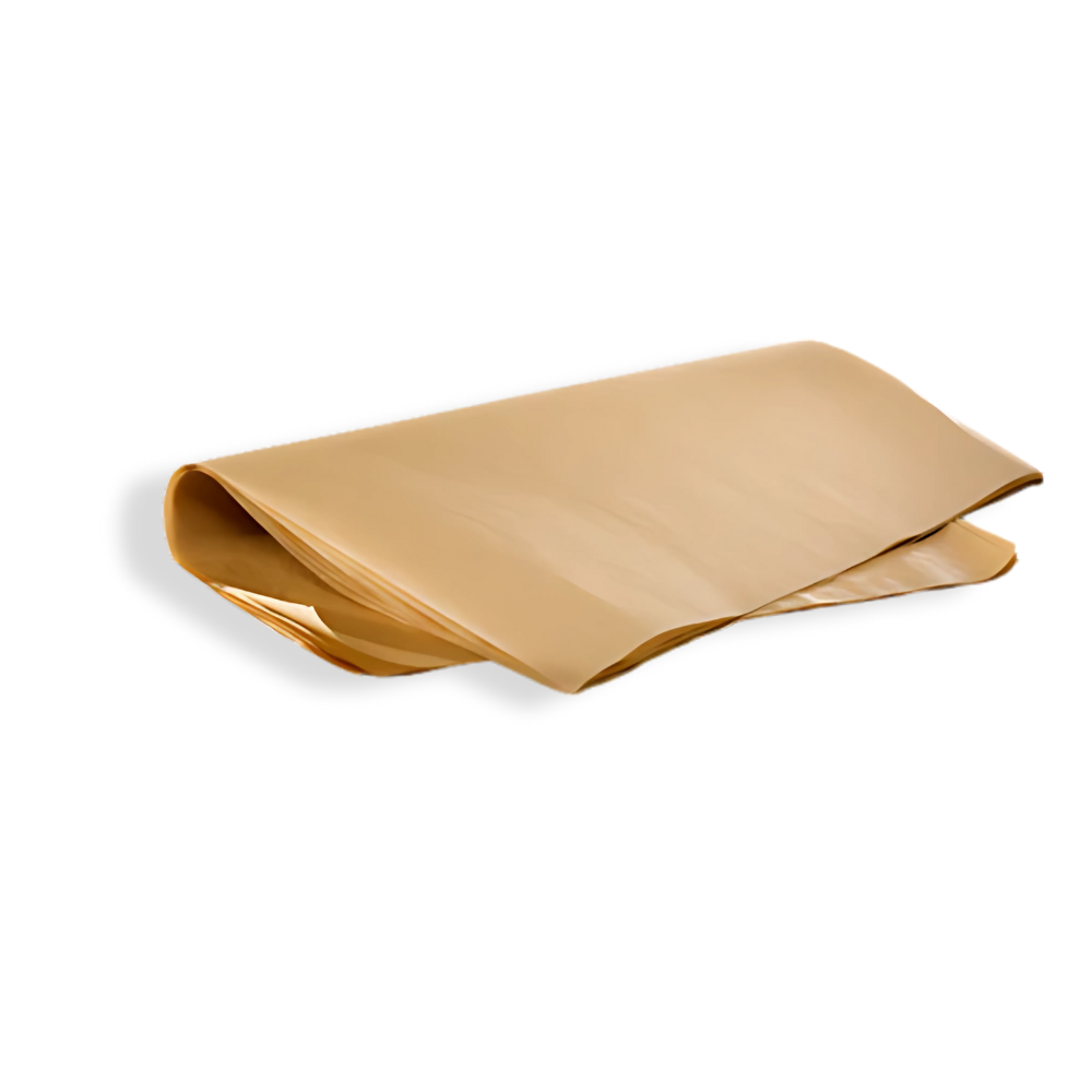 Einschlagpapier, 400x500mm, HDPE, Kraft-Braun