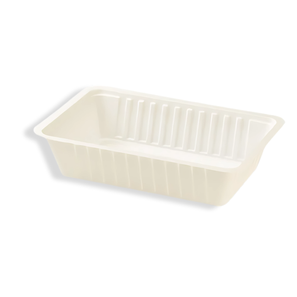 Snackschale, A13, 163x110x36mm, Kunststoff, Weiß