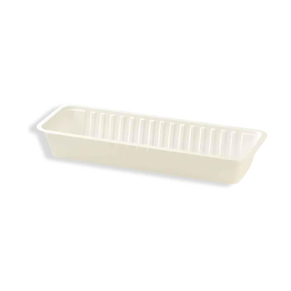Snackschale, A16B, 203x76x35mm, Kunststoff, Weiß