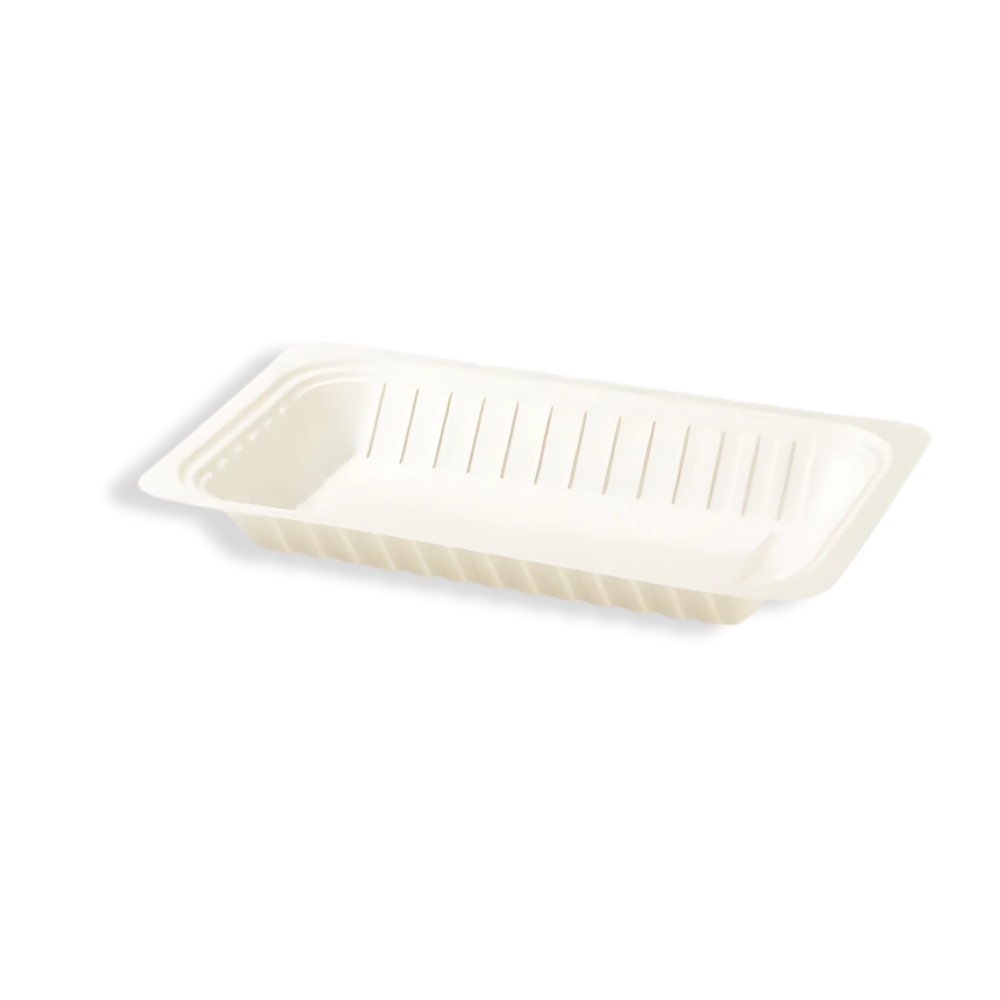 Snackschale, V2, 189x121x22mm, Kunststoff, Weiß