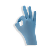 Einweghandschuhe XL, Nitril, Cat III, Blau