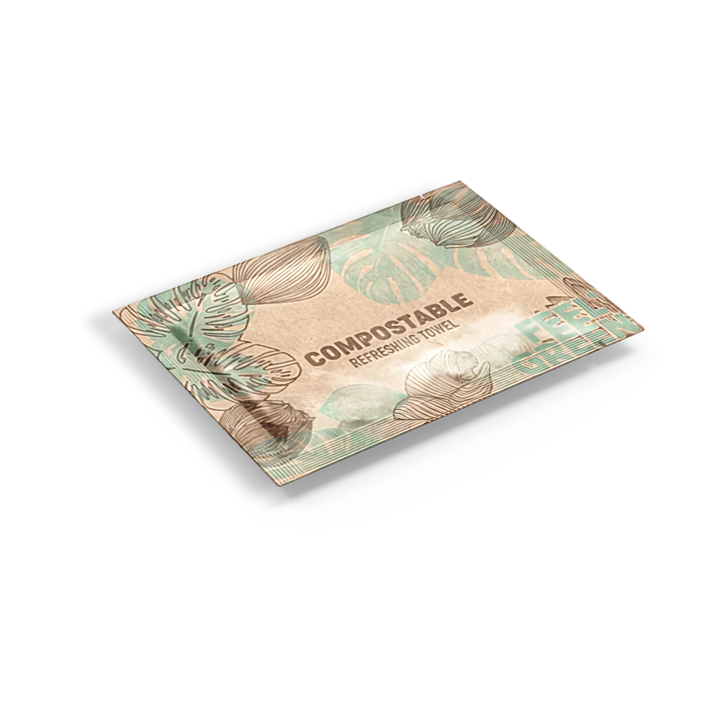 Erfrischungstücher, einzeln verpackt, 60x80mm