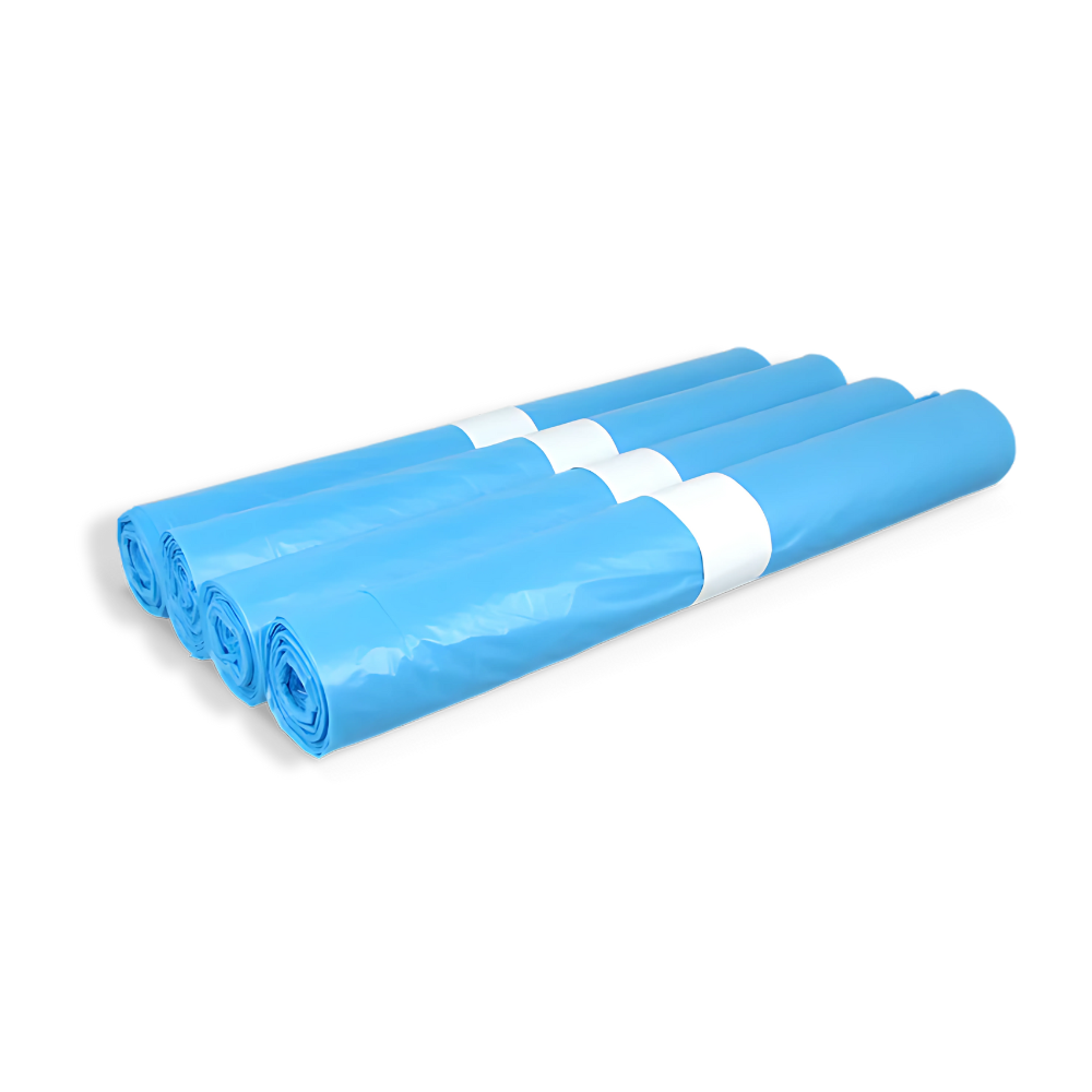 Müllsäcke 120 Liter, recycelt, blau
