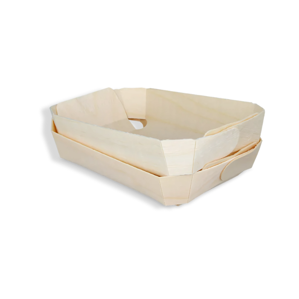 Snackschale, 175x110x40mm, Holz, Natur