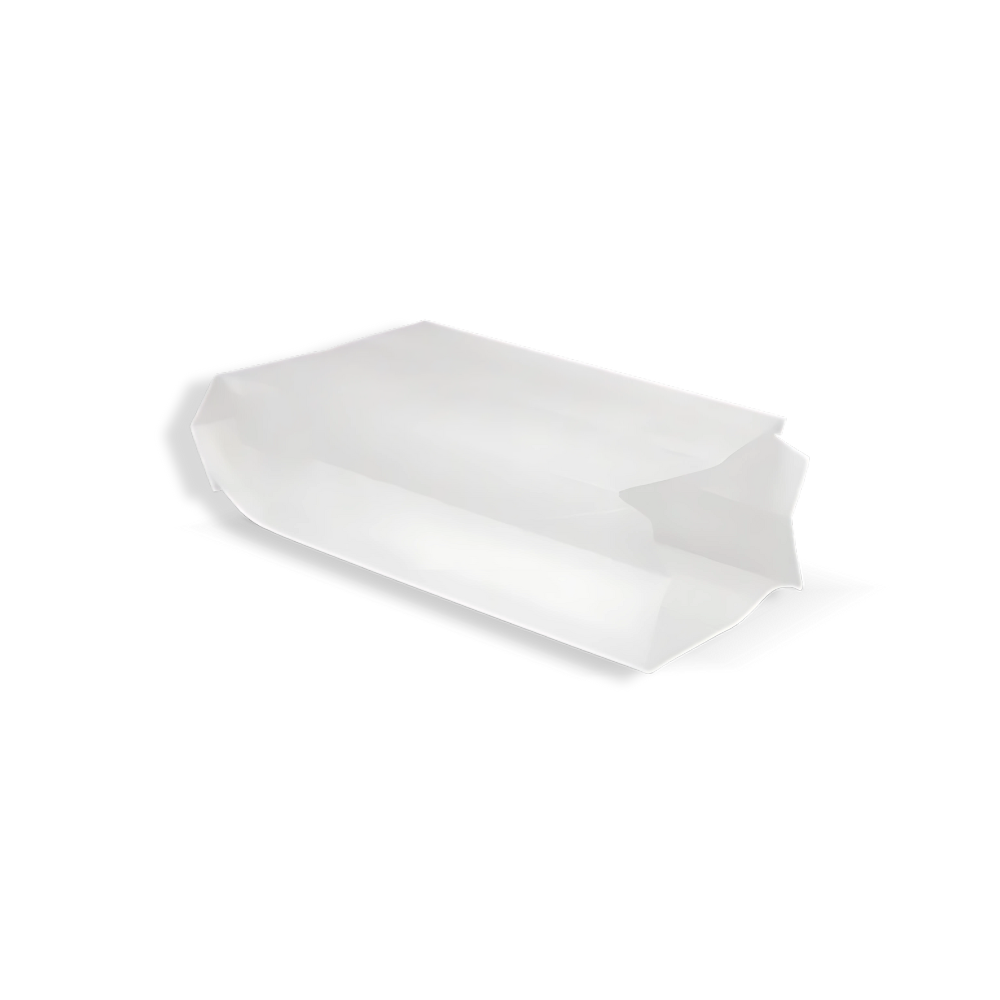 Snackbeutel, S, 95x240mm, Weiß