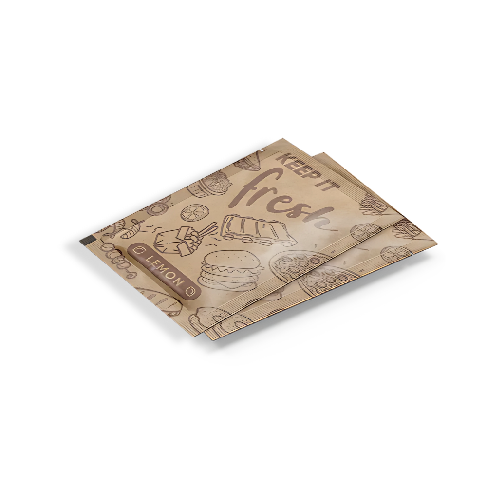Erfrischungstücher, einzeln verpackt, 80x60mm