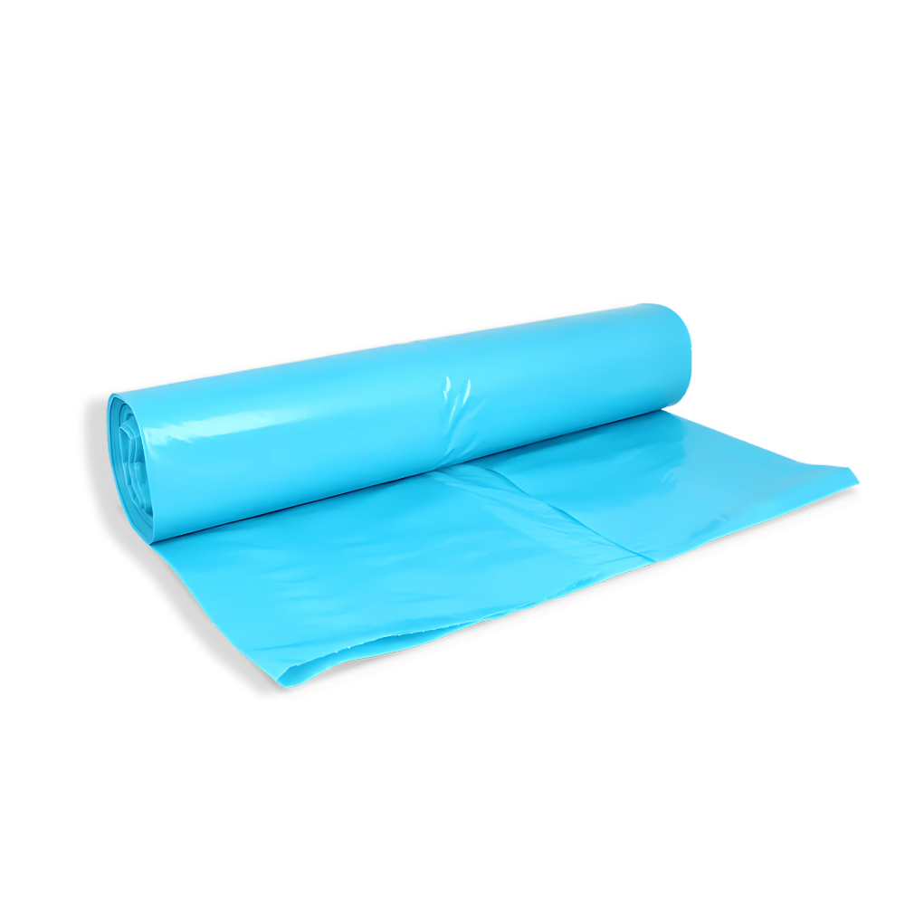 Müllsäcke 120 Liter, recycelt, blau