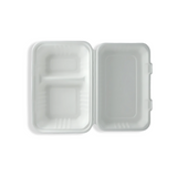 Menübox, 2-geteilt S, Zuckerrohr BIO