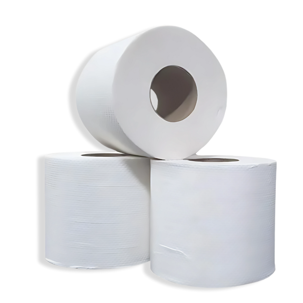 Toilettenpapier, recycelt, 200 Blätter, 2-lagig