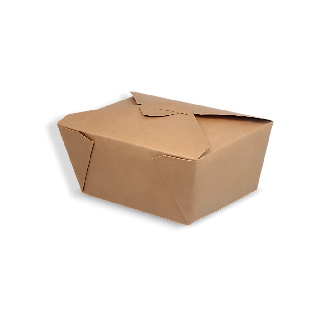 Papp-Menübox, 750 ml, Kraftbraun