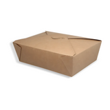 Papp-Menübox, 1800 ml, Kraftbraun
