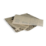 Einschlagpapier "Newspaper", 330x380mm, FSC®Mix, Bedruckt