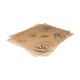 Einschlagpapier "Bamboo", 330x380mm, FSC®, Kraft-Braun/Bedruckt