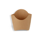 Pommes-Schütte M, 83x132x140mm, Kraftbraun