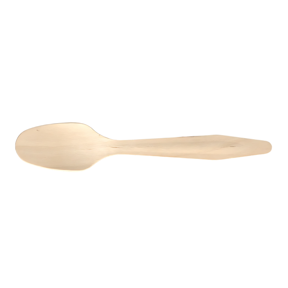 Einweglöffel, 185mm, 100% FSC® BIO, Holz