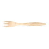 Einweggabel, 185mm, 100% FSC® BIO, Holz