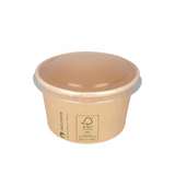 Papp-Saucenbecher, 90ml/3oz, Ø75mm, Kraftbraun, BIO