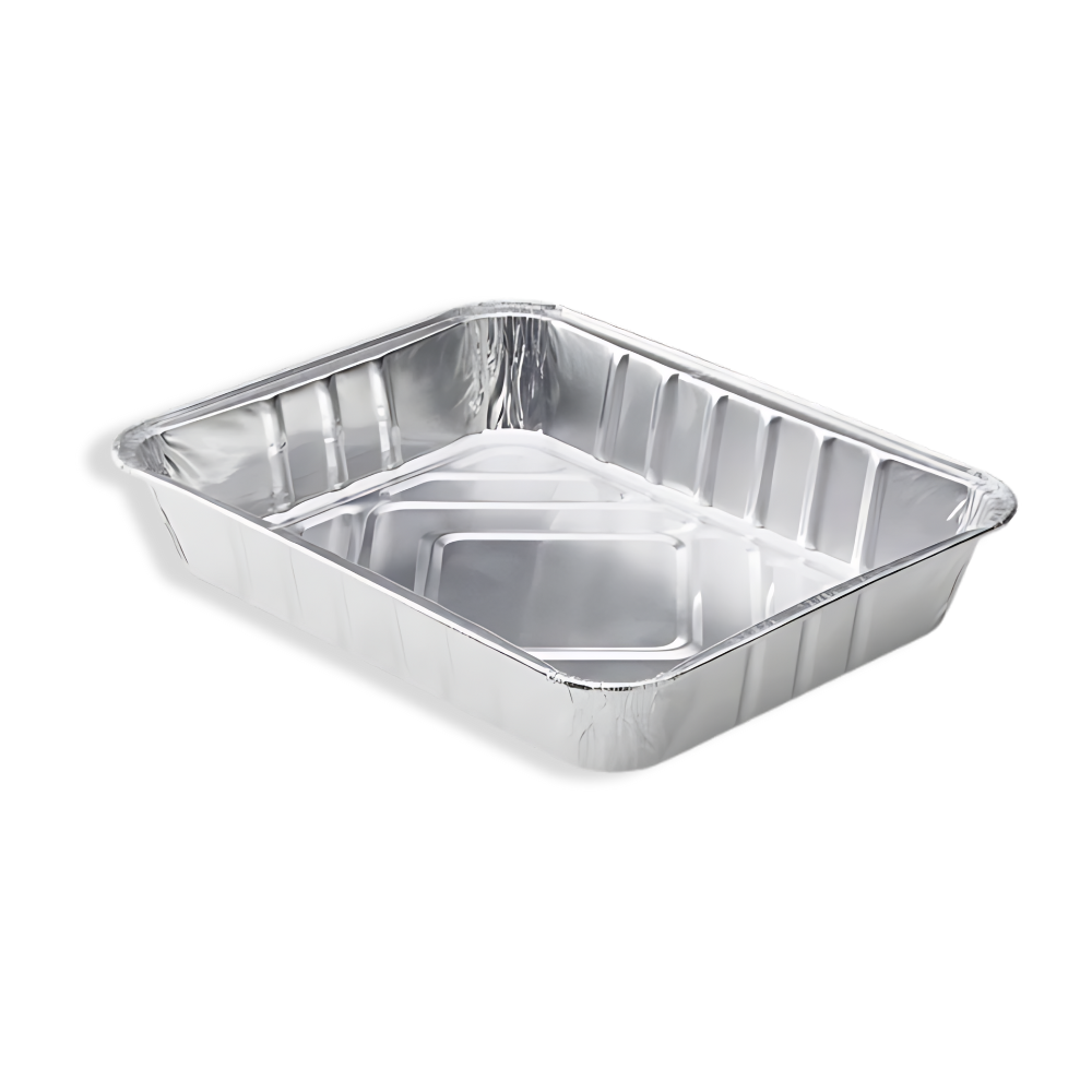 Einweg-Aluschale 1.200 ml – praktische Lösung für Foodtrucks & Take-away-Angebote