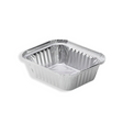 470 ml Aluminiumbehälter 145×120×40 mm – ideal für Imbiss & Lieferservice
